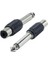 6.3 mm Mono Erkek / 1 Tos Dişi Çevirici Jack (5047) 1