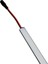 LED Ultra Ince Alüminyum Siyah Profil, Beyaz-Günışığı Renk, 40-60-80-100 Cm, Tak Çalıştır, Adaptör ve Kumanda Dahil, Dolap, Tezgah, Mutfak, Ayna Gizli Aydınlatma (Beyaz, 40 cm - Dokunmatik Dimmer) 2