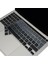 Macbook Pro 13INÇ M1-M2 Klavye Koruyucu Ombre Türkçe Q (Touchbarlı) A2338 A2289 A2251 A2141 ile Uyumlu Siyah Gri 1