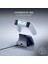 Quick Charging Stand - Hızlı Şarj Istasyonu Ps5 Dualsense Kablosuz Kumanda Için (Kavisli Kabuk Tasarımı, Tek Elle Çalıştırma, USB Şarjı) Mavi 2