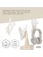 Buddy Haken – Dekorative Wandhaken Garderobe Für Jacken, Schals, Taschen, Rucksäcke, Handtücher Und Mehr, 3er-Set, Weiss 2
