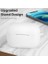 Apple Airpods Pro 2 Kılıf, Tam Koruyucu Özellikli Yumuşak Silikon Airpods Aksesuar Kılıf Apple ile Uyumlu Airpods,kadın Erkek, Anahtarlıklı Kablosuz ve Kablolu Şarj Özellikli Kılıfı, Beyaz 2