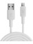 12W 2.4A Usb-A To Lightning Iphone Ipad Silikon Hızlı Şarj ve Data Kablosu Beyaz 1 Metre 3