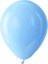 Açık Mavi Lateks Mini Balon 5 Inc 12 cm 10'lu 1