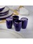 Adel Navy Blue Yemek Takımı 56 Parça-Lacivert 5