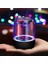 600 Mah Taşınabilir Rgb Mikrofonlu Aux/Tf/Bluetooth 3 Watt Hoparlör Speaker (Beyaz) (5047) 3