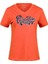 Alone Baskılı V Yaka Kadın T-Shirt 406 1