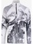 Beyaz Erkek Fermuarlı Basic Desenli T-Shirt D4WM-TST3998 6