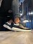 J043 Bağcıklı Ortopedik Taban Erkek Günlük Sneaker Spor Ayakkabı Bt Siyah/beyaz 2