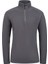 Cedric Erkek Yarım Fermuarlı Ince Polar Sweatshirt Antrasit 1