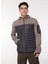 Gri Erkek Kapüşon Yaka Relaxed Fit Sweatmont D3WM-SWT18 2