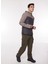 Gri Erkek Kapüşon Yaka Relaxed Fit Sweatmont D3WM-SWT18 3