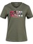 Alone Baskılı V Yaka Kadın T-Shirt 404 1