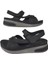 Siyah Cırtlı Anatomik Comfort Sandalet 1