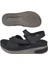 Siyah Cırtlı Anatomik Comfort Sandalet 5