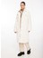 Beyaz Kadın Relaxed Fit Mont D3WL-MNT10 1