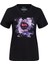 Alone Baskılı V Yaka Kadın T-Shirt 405 1