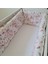 60 x 120 - Bebek Beşik Kenar Koruma Takımı - 40 cm Yükseklik, Yıkanabilir 1