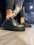 J144 Bağcıklı Ortopedik Taban Erkek Günlük Sneaker Spor Ayakkabı St Siyah 2