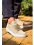 J110 Bağcıklı Ortopedik Taban Triko Erkek Spor Sneaker Ayakkabı Bt Bej 2