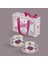 Allure Pembe Porselen Kahve Fincan Seti 120 ml 2