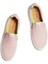450703R06W-SLIP-ON Canvas Pembe Kanvas Kadın Günlük Spor Ayakkabı 4