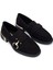 Gri Kadın Süet Loafer 1061 2244 Bn Ayk SK24-25 2