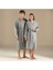 Floss Unisex Bornoz Açık Gri 1