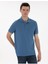 Koyu Mavi Regular Fit Basic Tişört 1