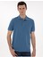 Koyu Mavi Regular Fit Basic Tişört 3