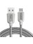 DK024GR DK024GR 2.4 A Micro Metallic Fast Platinum Data Kablo Kablo 1