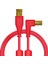 Techtools Chroma Cables Usb-A To B - 1.5mt | Right Angled Red 1