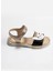 Gold Cat 3D Simli Kız Sandalet 4