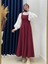 Celia Sülfür Gabardin JILE-BN4289 Bordo 1
