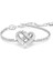 5648299 Swarovski Bilezik Matrix:bracelet Hrt Woven Whi/rhs 1