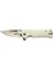 Muskie 202 Awy Beyaz Kamp / Outdoor Çakı 18CM - Yarı Otomatik, Kemerlikli, Kutulu 1
