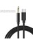Aux Kablosu 3,5 mm Ses Kablosu - Kulaklık, Apple Iphone Ipod Ipad, Echo Dot, Ev/araç Stereo Sistemleri, Akıllı Telefonlar, Mp3 Çalar ve Daha Fazlası Için 1m Jak USB Tip C Aux Kablosu 3