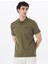 Haki Erkek Relaxed Fit Polo T-Shirt D4SM-TST3248 3