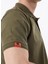 Haki Erkek Relaxed Fit Polo T-Shirt D4SM-TST3248 5