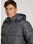 Koyu Gri Erkek Kapüşon Regular Fit Mont PM403031-963 Tobıas 3