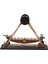 Jayland Retro Metal Gondol Biblo – Siyah Dekoratif Model – 31x11,5x20 cm 6