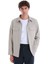 Bej Slim Fit Bebe Yaka Baharlık Mont 1
