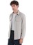 Bej Slim Fit Bebe Yaka Baharlık Mont 4