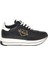 Siyah-Beyaz Kadın Deri Sneaker JA15074G1HIA100A 1