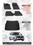 Ford Tourneo Courier 2024+ Uyumlu 4.5d Premium Havuzlu Oto Paspas ve Liner Marka 3D Bagaj Havuzu 1