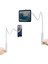 90 cm Akrobat Esnek Tablet ve Telefon Tutucu Stand Beyaz 1