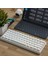 Len K620 Type-C Kablolu Klavye LED Rgb 61 Tuşlu Rgb Mekanik Oyuncu Işıklı Klavye Ergonomik Tasarım Bilgisayar Pc Için Gaming Keyboard Beyaz Renk Kırmızı Switch 1