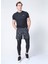 1361586-UA Hg Armour Leggings Siyah - Beyaz Erkek Tayt 1