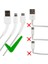 Case 16 Parça Şarj Kablosu Koruyucu, Iphone Için USB C Şarj Kablosu Koruyucu, Şarj Kablosu Koruyucu, Kablo Tutucu Klipler, Kablo Koruyucu, Iphone Şarj Cihazı Için Kablo Koruyucu 2