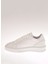Beyaz Kadın Deri Sneaker 22408 D 2